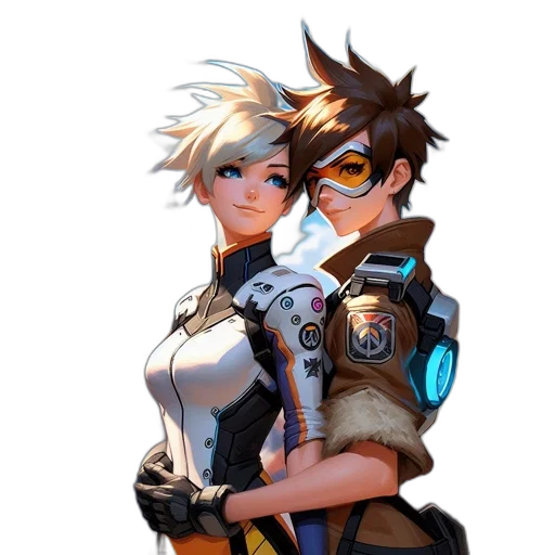 jacket, weapon, robot, staff transparent PNG cut-out
