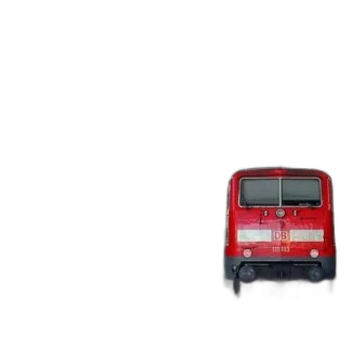 car, photorealistic, red, train transparent PNG cut-out