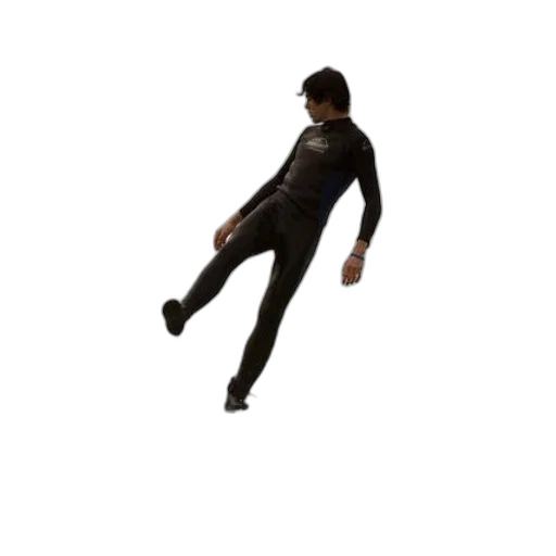 jacket, shoes, staff, robot transparent PNG cut-out