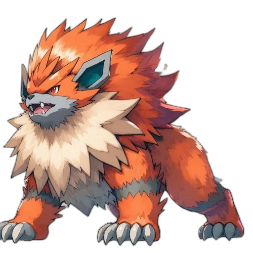 creature, animal, staff, hair transparent PNG cut-out