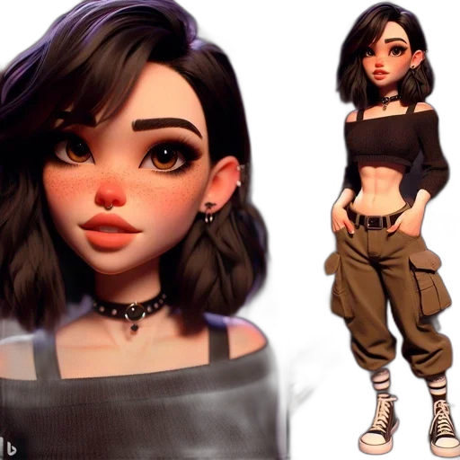concept art, 3d render, fantasy art, cartoon transparent PNG cut-out