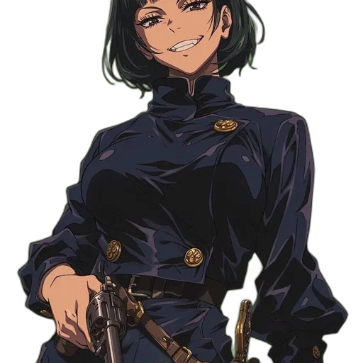 staff, weapon, jacket, dress transparent PNG cut-out