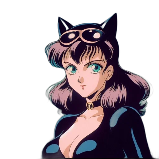 anime, comic book art, cartoon, pixel art transparent PNG cut-out