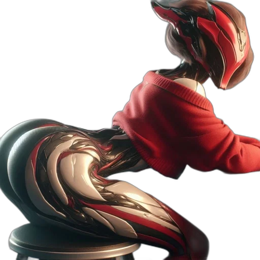 hair, furniture, robot, mask transparent PNG cut-out