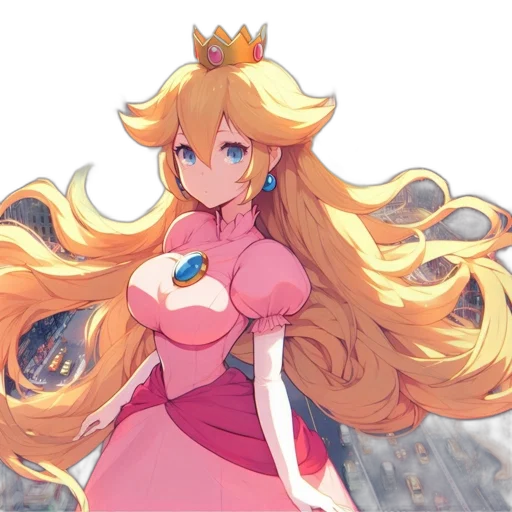 crown, dress, staff, animal transparent PNG cut-out