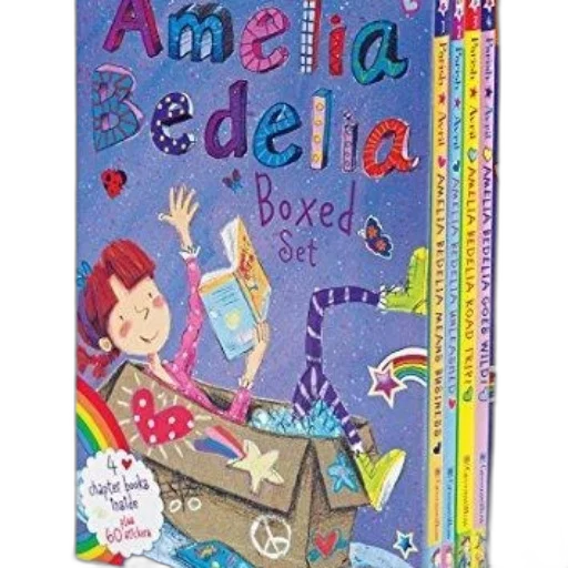 amelia, bedelia, boxed, set transparent PNG cut-out