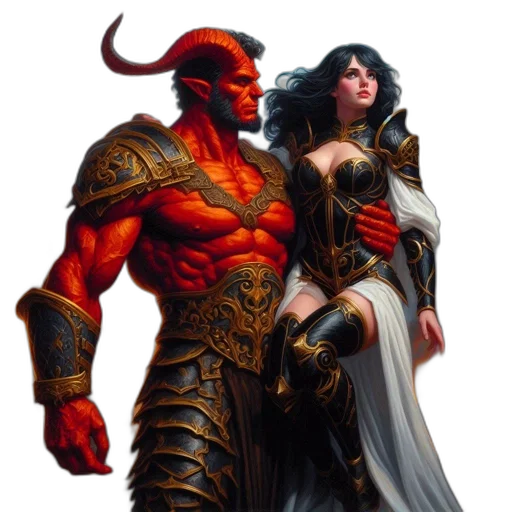 fantasy art, concept art, comic book art, pixel art transparent PNG cut-out