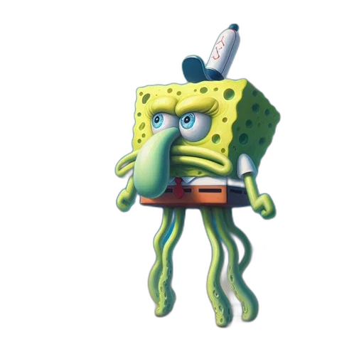 creature, animal, hat, robot transparent PNG cut-out