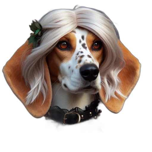 crown, jewelry, animal, face transparent PNG cut-out
