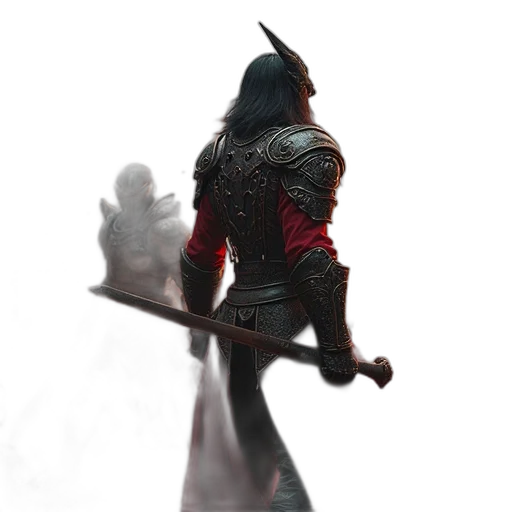 sword, staff, weapon, dragon transparent PNG cut-out