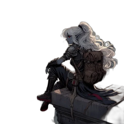 sword, weapon, jacket, staff transparent PNG cut-out