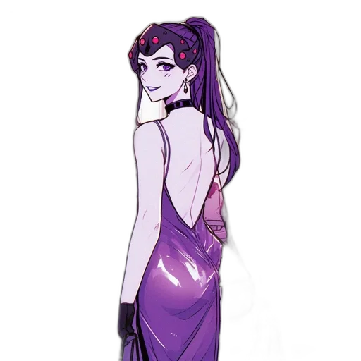 dress, staff, crown, concept art transparent PNG cut-out