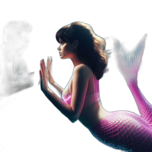 concept art, photorealistic, vaporwave, fantasy art transparent PNG cut-out