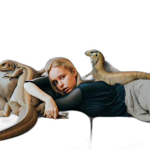 animal, creature, dragon, staff transparent PNG cut-out