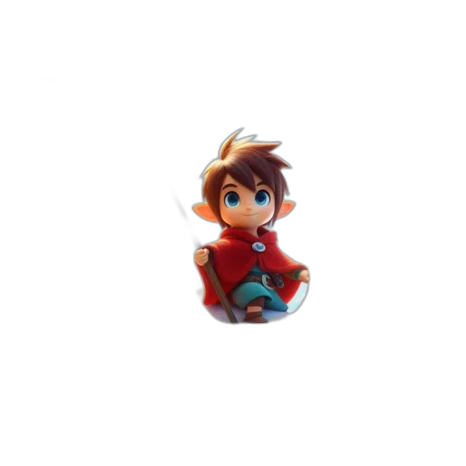 weapon, robot, creature, staff transparent PNG cut-out