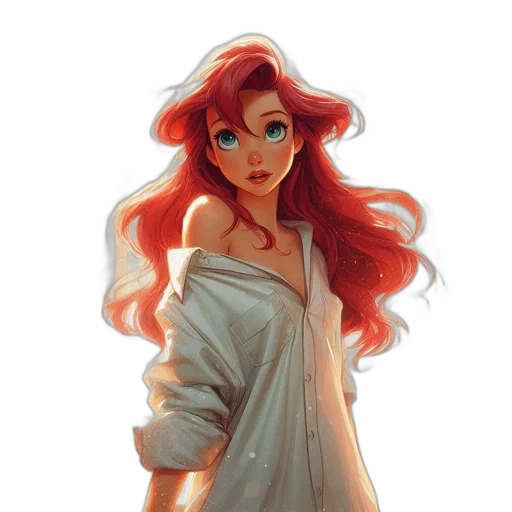 dress, face, hair, crown transparent PNG cut-out