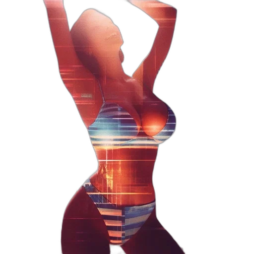 dress, robot, bottle, hair transparent PNG cut-out