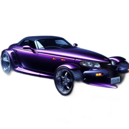 car, 3d render, photorealistic, concept art transparent PNG cut-out