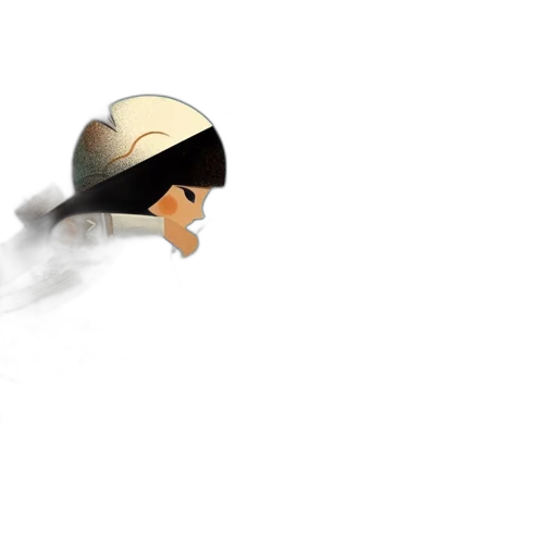 hat, concept art, 3d render, cartoon transparent PNG cut-out