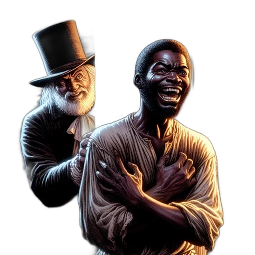 comic book art, concept art, elderly, formally transparent PNG cut-out