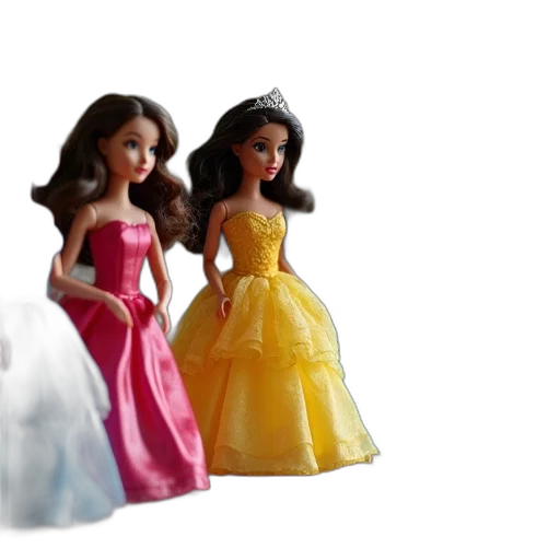 dress, 3d render, concept art, collection transparent PNG cut-out
