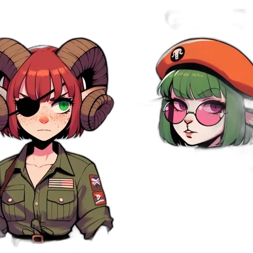 hat, concept art, pixel art, anime transparent PNG cut-out