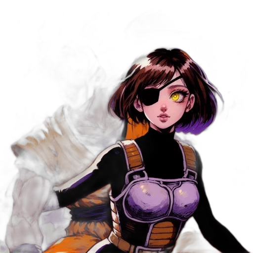 comic book art, concept art, fantasy art, pixel art transparent PNG cut-out