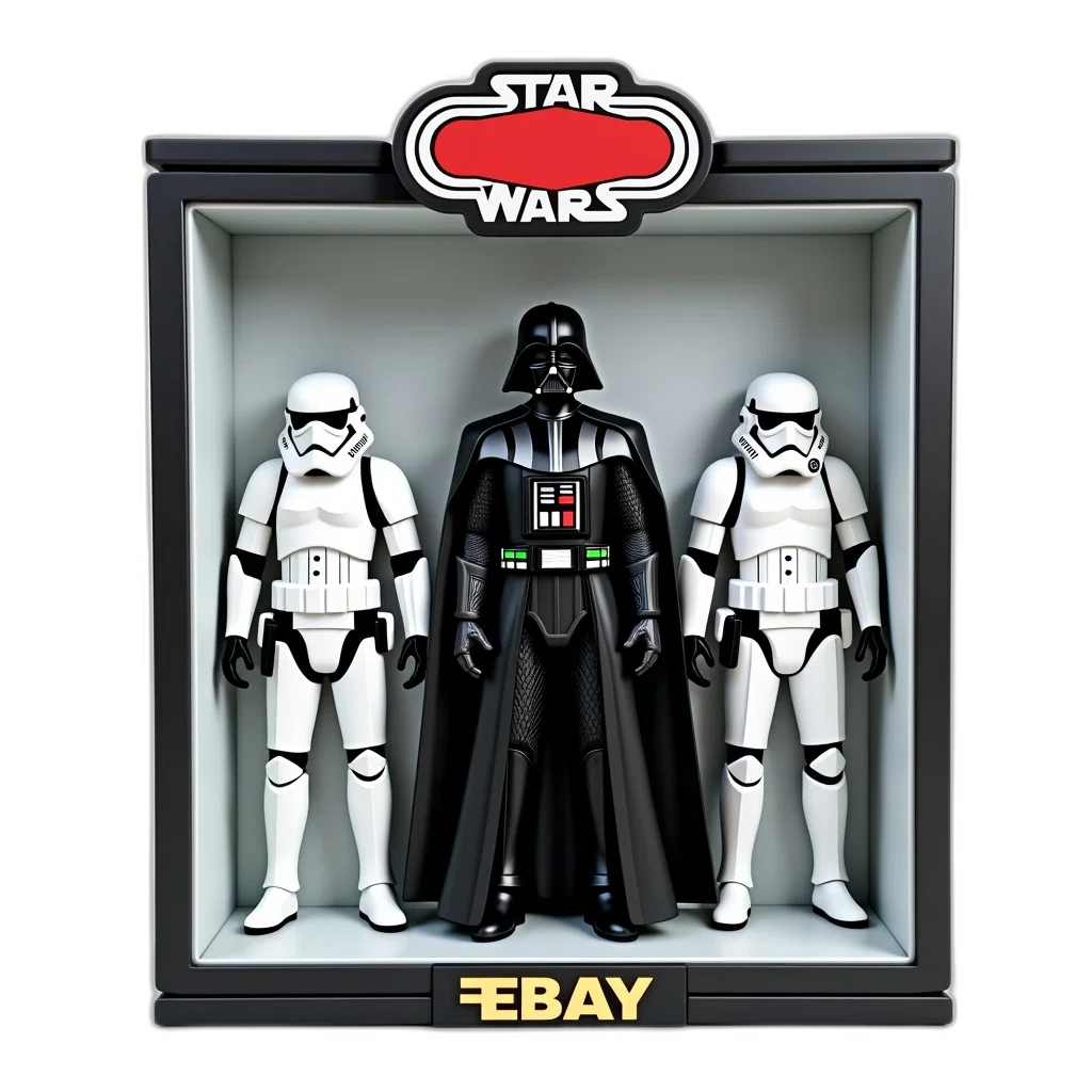 star, wars, action, figure transparent PNG cut-out