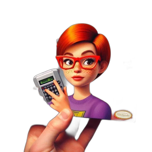 staff, jewelry, cartoon, 3d render transparent PNG cut-out