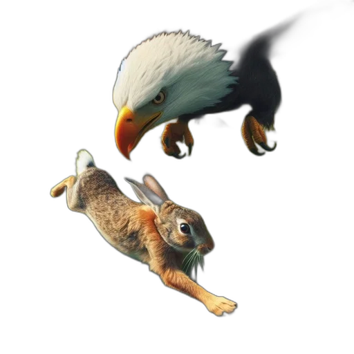 animal, creature, concept art, 3d render transparent PNG cut-out