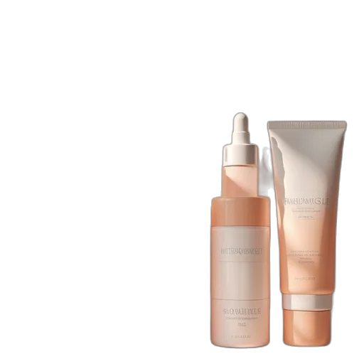 facial, care, set, various transparent PNG cut-out
