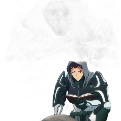 robot, creature, weapon, jacket transparent PNG cut-out