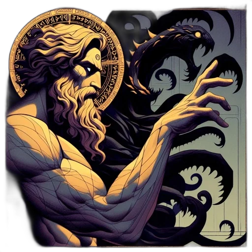 comic book art, fantasy art, concept art, muscular transparent PNG cut-out
