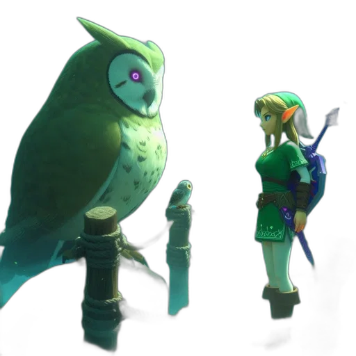 staff, mask, sword, creature transparent PNG cut-out