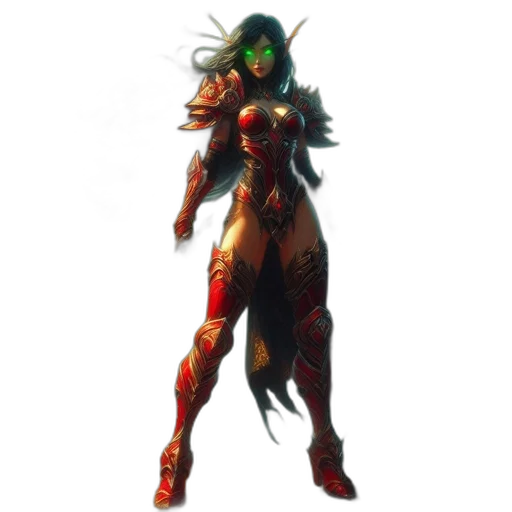 dress, weapon, concept art, fantasy art transparent PNG cut-out