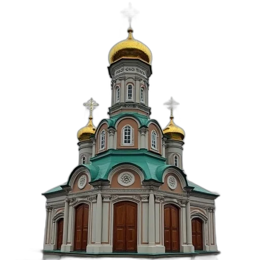 building, hat, 3d render, concept art transparent PNG cut-out