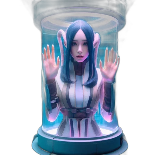robot, bottle, creature, dress transparent PNG cut-out