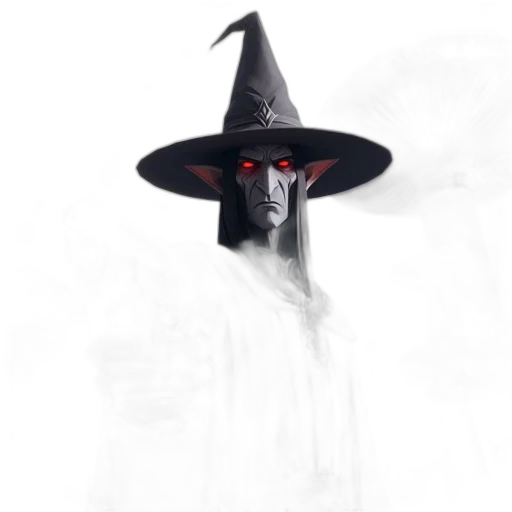 hat, mask, staff, face transparent PNG cut-out