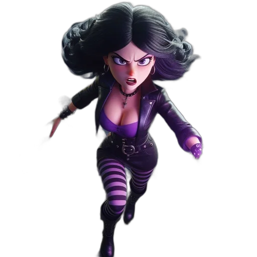 concept art, comic book art, fantasy art, 3d render transparent PNG cut-out