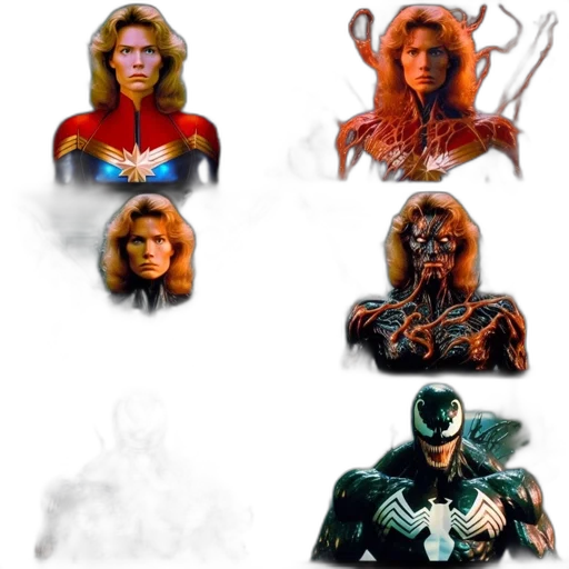 comic book art, concept art, fantasy art, 3d render transparent PNG cut-out