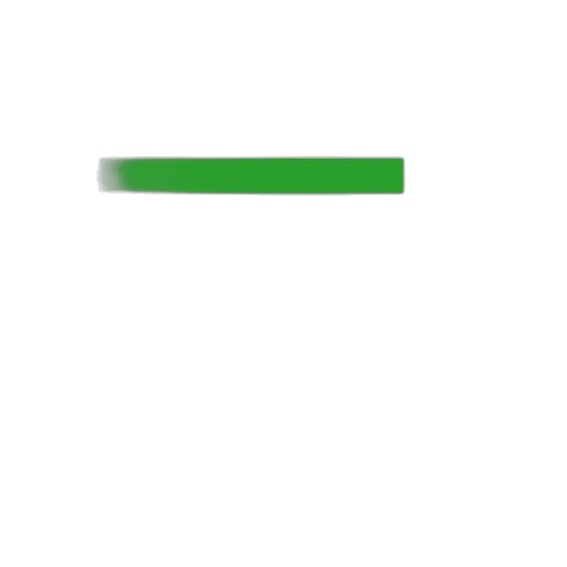 weapon, 3d render, pixel art, green transparent PNG cut-out