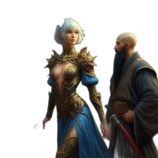 sword, fantasy art, concept art, comic book art transparent PNG cut-out