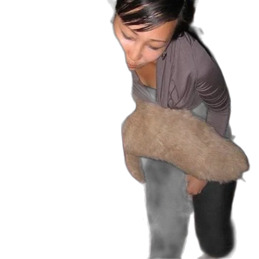 creature, animal, jacket, staff transparent PNG cut-out