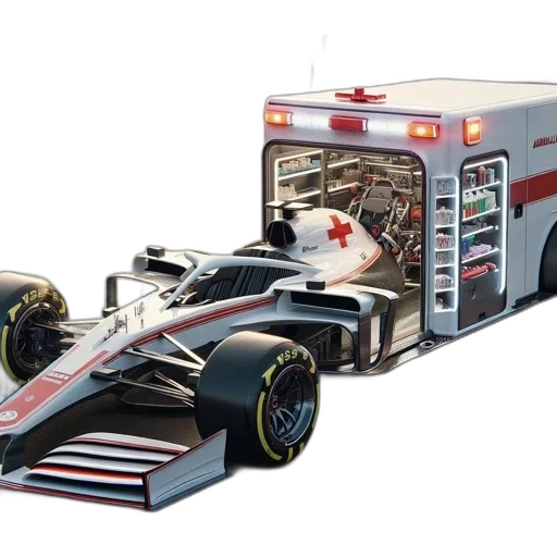 car, concept art, 3d render, innovative transparent PNG cut-out