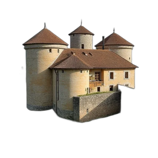building, crown, hat, sword transparent PNG cut-out