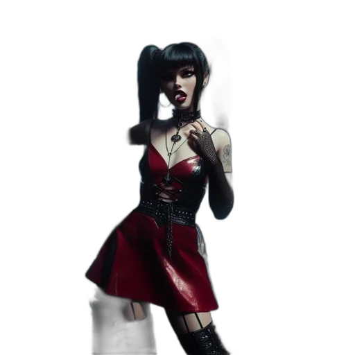 dress, concept art, fantasy art, 3d render transparent PNG cut-out