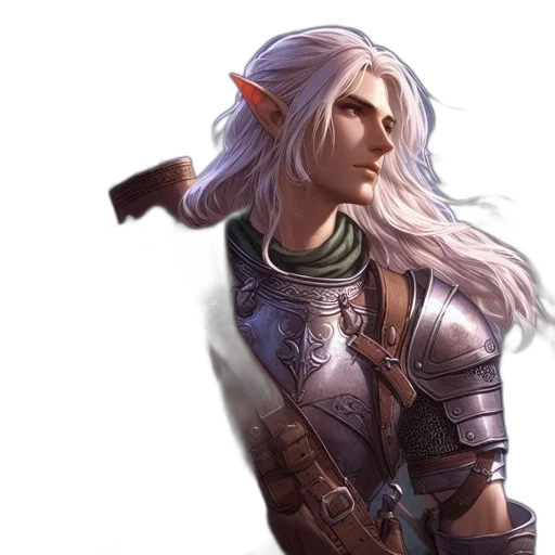 dragon, staff, sword, fantasy art transparent PNG cut-out