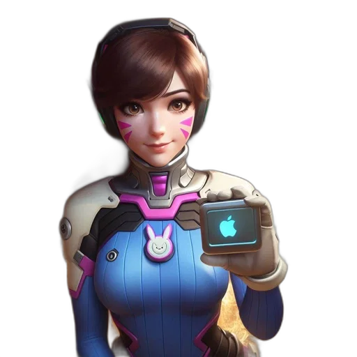 robot, weapon, face, staff transparent PNG cut-out