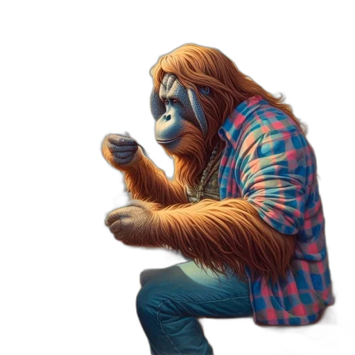 creature, animal, jacket, concept art transparent PNG cut-out