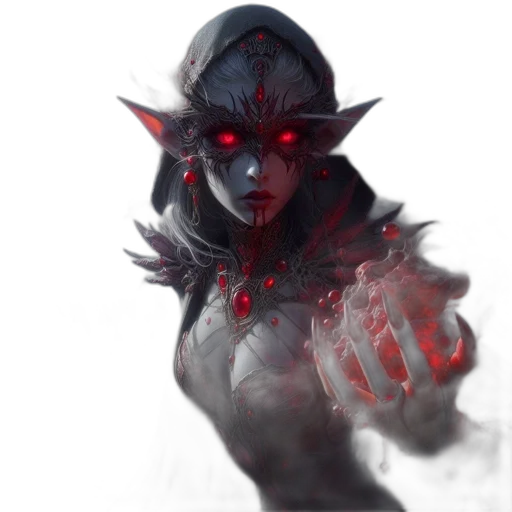 face, dragon, staff, mask transparent PNG cut-out